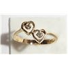 Image 2 : #1-10KT YELLOW GOLD DIAMOND RING