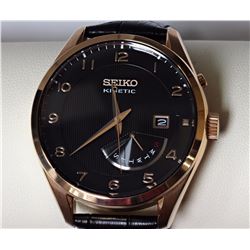 #14-SEIKO KINETIC STAINLESS STEEL CHRONOGRAPH