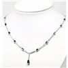 Image 1 : #31-STERLING SILVER BLUE SAPPHIRE