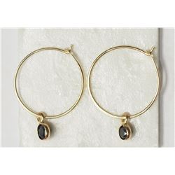 #36-14KT YELLOW GOLD BLACK DIAMOND