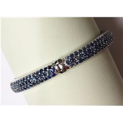 #46-STERLING SILVER BLUE SAPPHIRE(8.5CT)