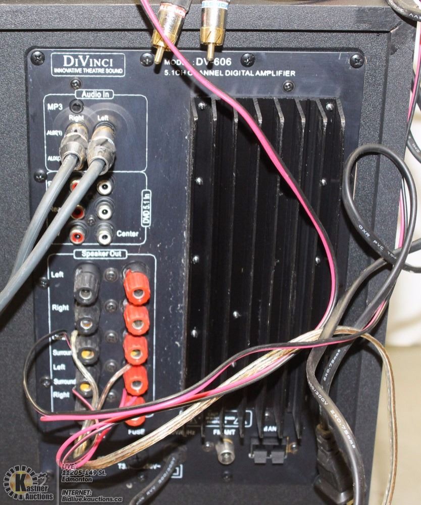 DIVINCI 6 SPEAKER HOME THEATRE SYSTEM DV606