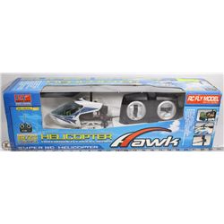 RADIO CONTROL HELICOPTER "HAWK" HX TOY'S