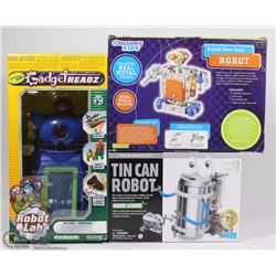NEW ITEMS DISCOVERY KIDS BUILD ROBOT W/GREEN