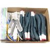 Image 1 : BOX FULL OF NEW WORK GLOVES AND BAG