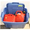Image 1 : LOT OF 4 JERRY CANS