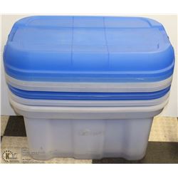 SET OF 4 -"GET STARTED"- STORAGE