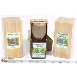 SET OF 3 TIMBERLINE AFTER SHAVE LOTION BY