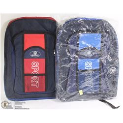 LOT OF TWO NEW SPORT BACKPACKS