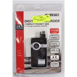 BRAND NEW CURTIS VR223 CAMCORDER DIGITAL