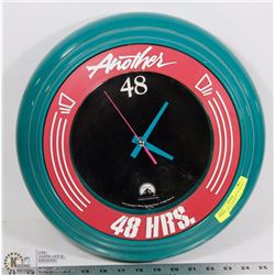PARAMOUNT "ANOTHER 48 HOURS" MOVIE WALL CLOCK