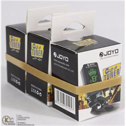 LOT OF 3 GUITAR TUNERS