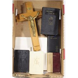 FLAT OF CHRISTIAN RELIGIOUS ITEMS