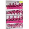 Image 1 : LOT OF 2 SETS OF PINK FLAMINGO PATIO LIGHTS