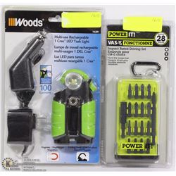 POWER IT IMPACT RATED BIT SET SOLD WITH WOODS