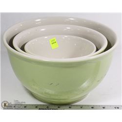 SET OF 3 TAG MIXING BOWLS