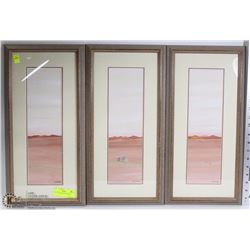 SET OF 3 ARIZONA PAINTINGS