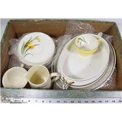 FLAT OF ASSORTED CHINA INCL ROYAL WINTON GRIMWADES