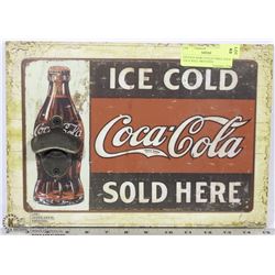 COLLECTIBLE COCA COLA WALL MOUNTED