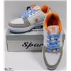 Image 1 : LEATHER UPPER LIGHTBLUE/WHITE/GREEN RUNNERS 5.5