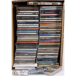 LOT OF ASSORTED 67 CD'S, TAPES AND MORE