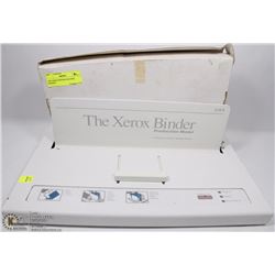 THE XEROX BINDER MACHINE BINDING