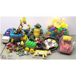 LARGE BOX OF KIDS TOYS INCL. DUPLO,