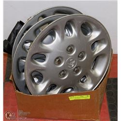 BOX W/SET OF 4 DODGE RAM 15" HUB CAPS &