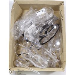 BOX W/NEW WORK SAFETY GLASSES