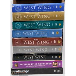7 DVD COMPLETE SEASONS OF WEST WING  ETC