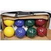 Image 1 : NEW FRANKLIN BOCCE BALL SET WITH CASE