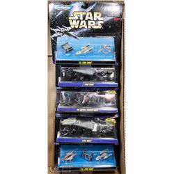 LOT OF FIVE 1997 STAR WARS MICROMACHINES