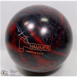 HAMMER 13 LB 3 OZ 10 PIN BOWLING BALL
