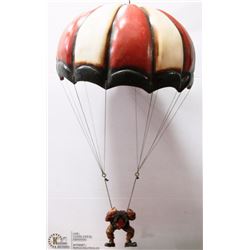 LARGE PARACHUTIST CEILING HANGING DISPLAY