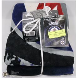 WINNIPEG JETS BLUETOOTH SOUND CUBE + JETS  BLANKET