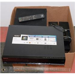 SONY 3-D BLUE RAY DISK/DVD HOME THEATRE