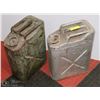 Image 1 : SET OF 2 ANTIQUE GAS CANS
