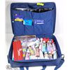 Image 1 : BLUE ARTISTRY CARRY BAG FULL OF ART