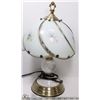 Image 1 : VINTAGE MILK GLASS TOUCH DIM SHADE TABLE LAMP