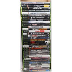 LOT OF 32 XBOX GAMES