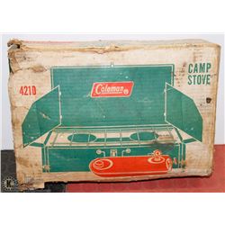 VINTAGE COLEMAN GAS CAMP STOVE MODEL 421-D