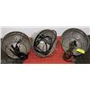 Image 1 : SET OF THREE BROODER/GLOW LIGHTS