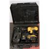 Image 1 : DEWALT DC759KA DRILL WITH 2 - 18V BATTERIES AND