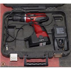 TOOLSHOP 18V DRILL W/ CHARGER AND BATTERY