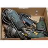 Image 1 : LOT OF 4 POWER TOOLS INCL MAKITA GRINDER NO HANDLE