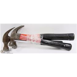 LOT OF 3 CLAW HAMMERS