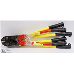 LOT OF 3 ASST BOLT CUTTERS