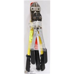 LOT OF 2 ASST BOLT CUTTERS & 1 POWER HANDLE