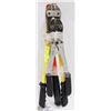 Image 1 : LOT OF 2 ASST BOLT CUTTERS & 1 POWER HANDLE