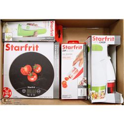 FLAT OF STARFRIT KITCHEN ACCESSORIES, GARLIC